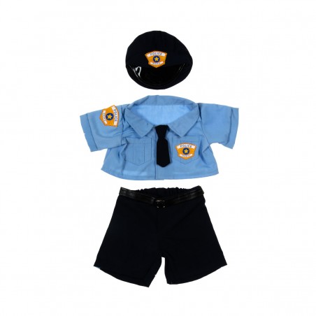 Uniforme de police , vêtements pour peluche de 40 cm pour ours en peluche