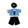 Uniforme de police , vêtements pour peluche de 40 cm pour ours en peluche